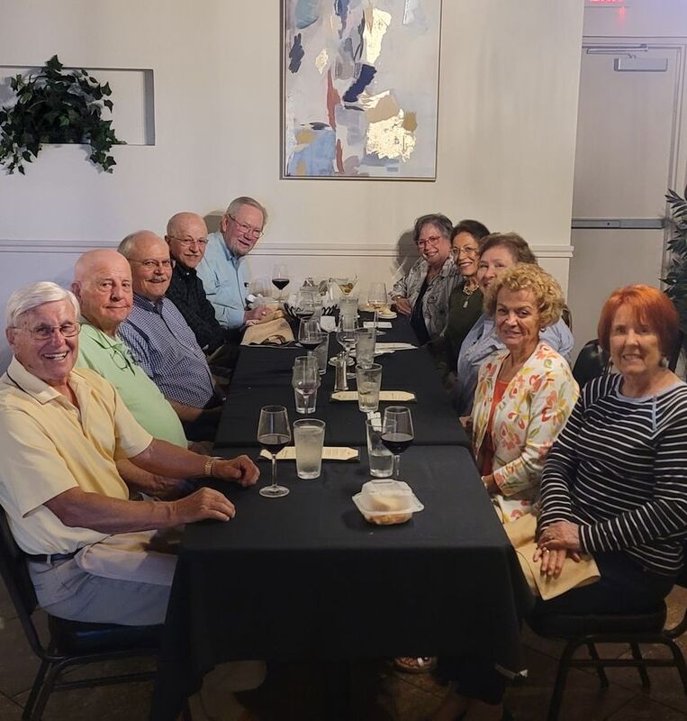 In April, The Dinner Club ate together at Tuscano Italian Restaurant in Cedar Park.  