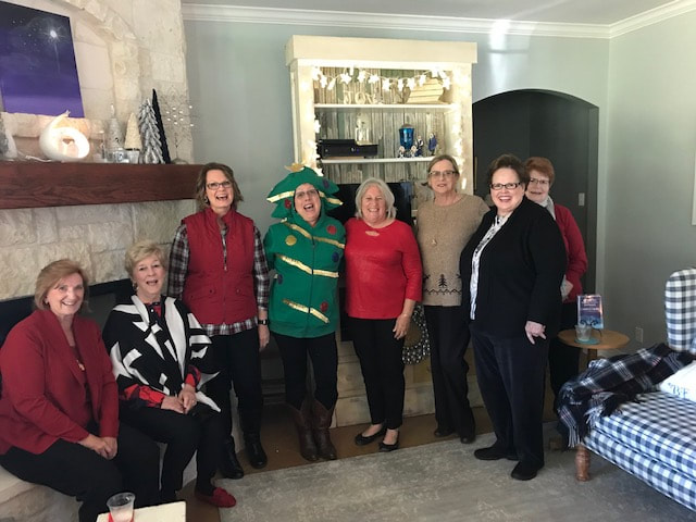 Mystery Book Club Christmas party