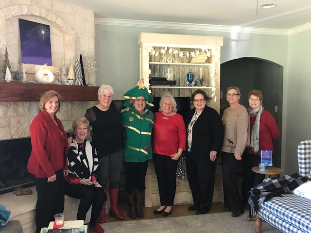 Mystery Book Club Christmas party