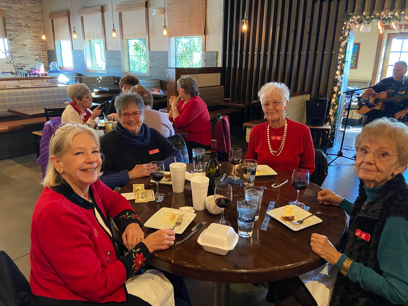 Christmas luncheon at Georges on the Town