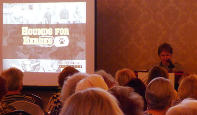 Sept. meeting topic on service dogs.